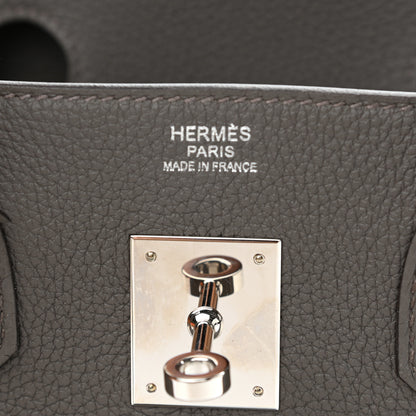 Hermes Togo Birkin 30 Etain 6 of 11