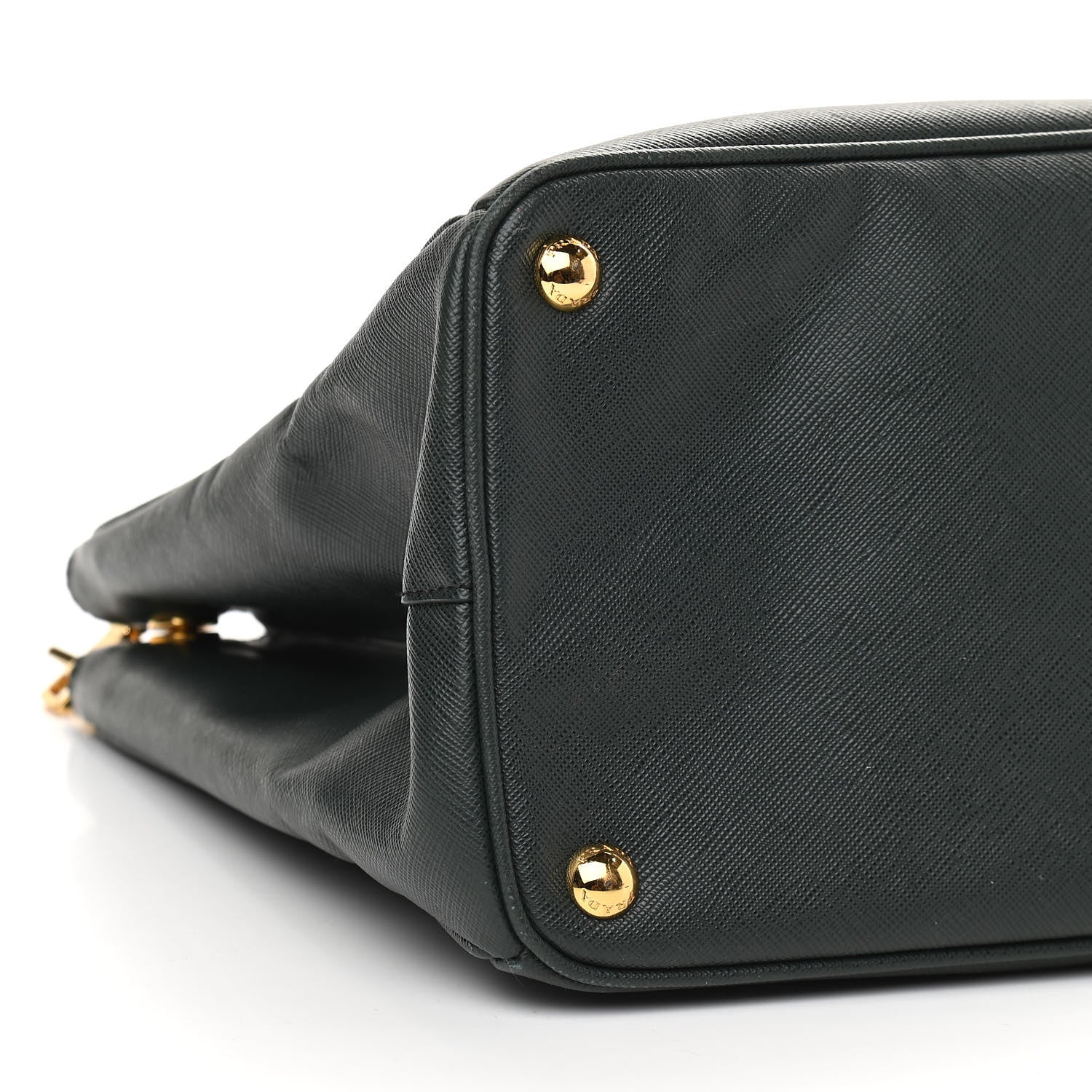 Prada Saffiano Large Galleria Double Zip Tote Smeraldo 8 of 12