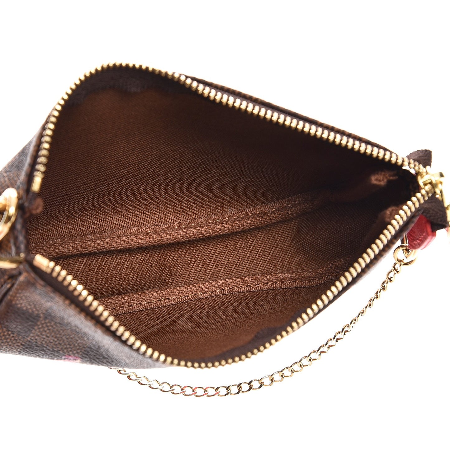 Damier Ebene 2016 Christmas Animation Mini Pochette Accessories