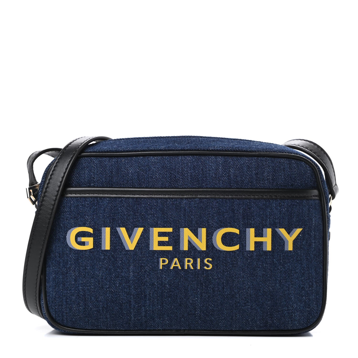 Givenchy Denim Logo Bond Camera Bag Blue 1 of 10