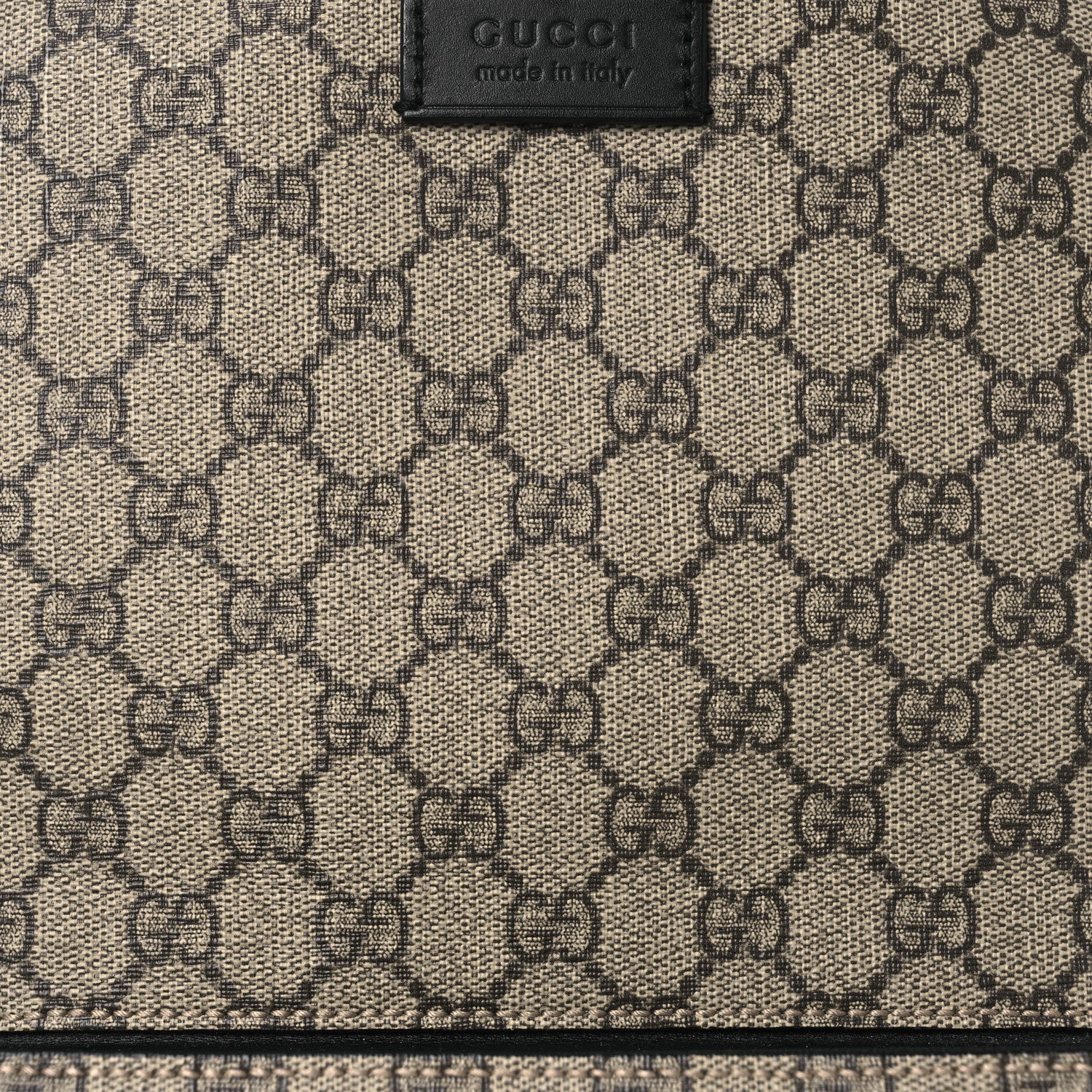 Gucci GG Supreme Monogram Medium Backpack Black 8 of 11