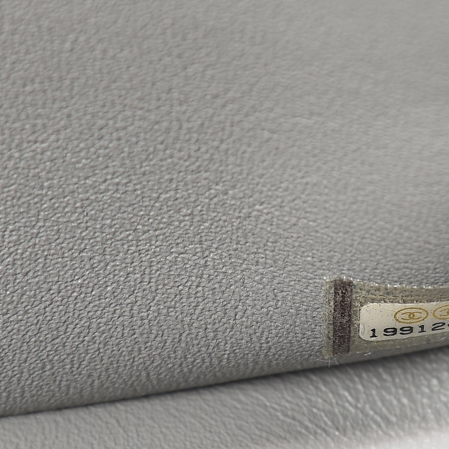 Chanel Caviar Quilted Jumbo Double Flap Light Grey 7 of 11