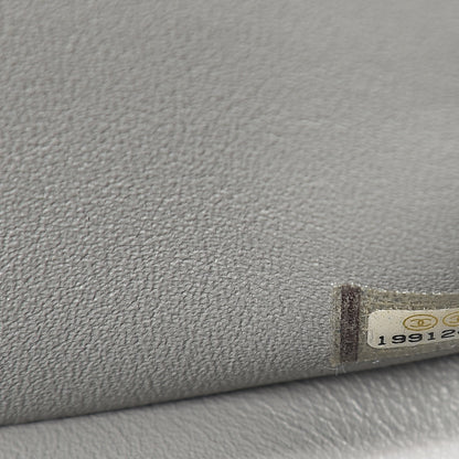 Chanel Caviar Quilted Jumbo Double Flap Light Grey 7 of 11