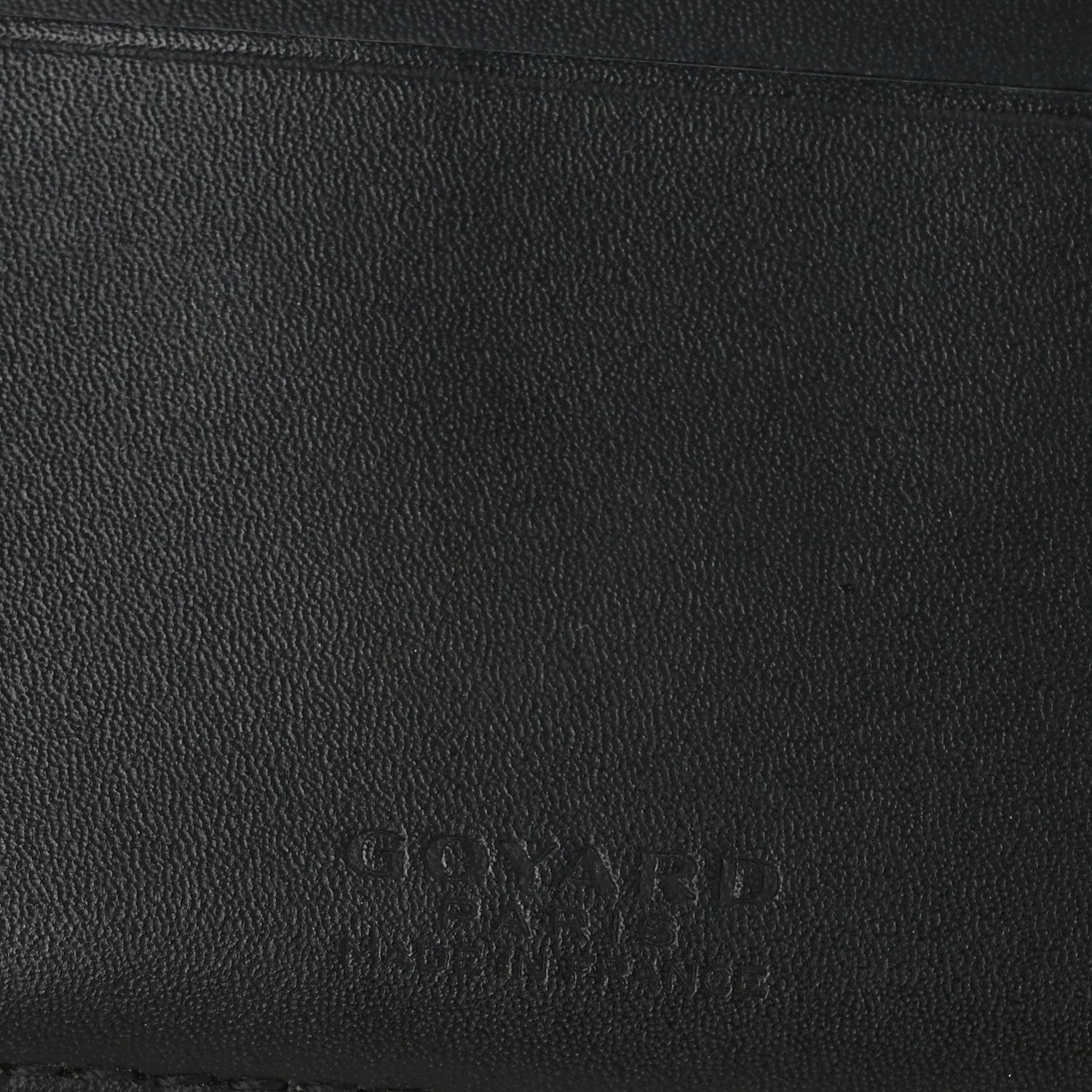 Goyard Goyardine Saint Florentin Bi-Fold Wallet Black Yellow 6 of 10