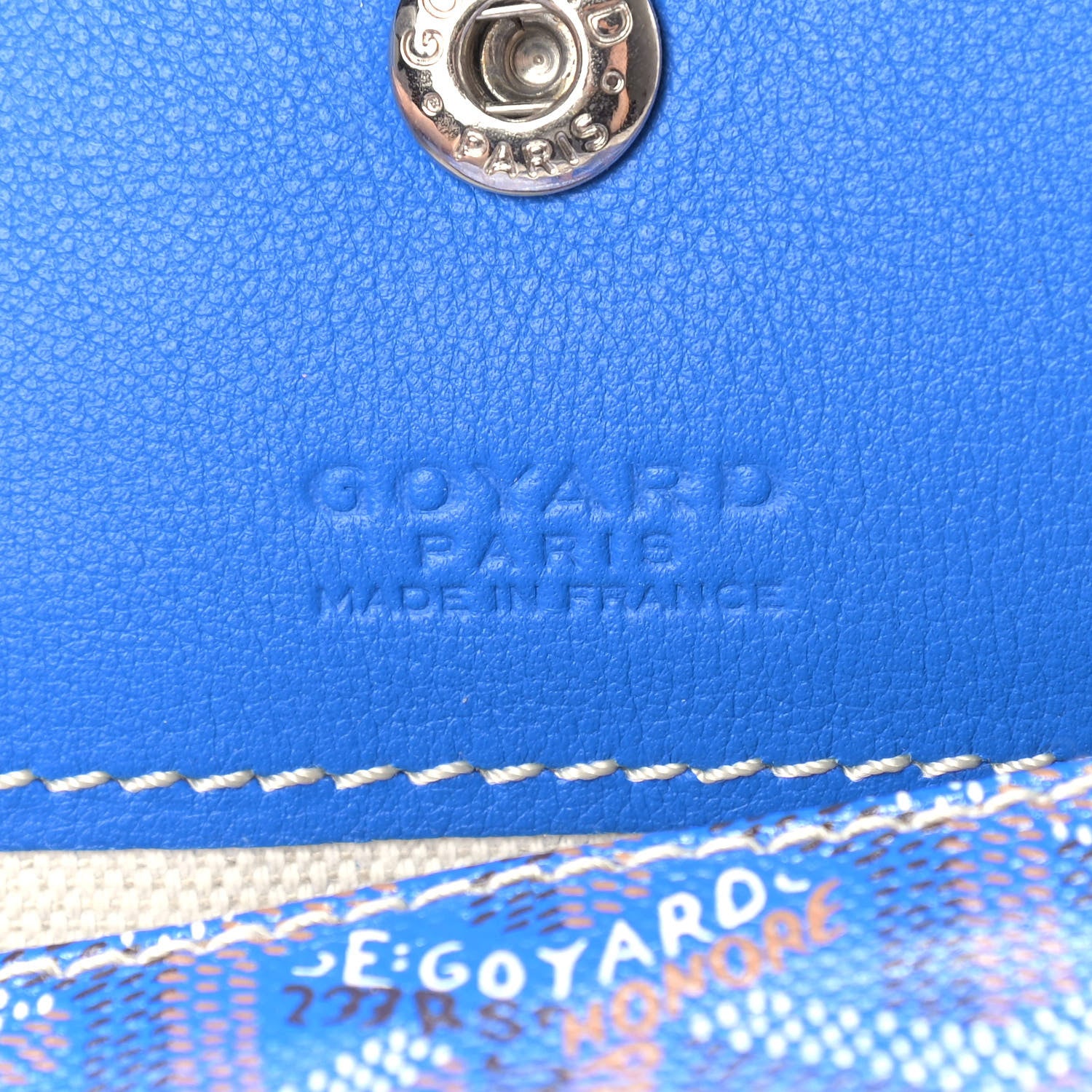 Goyard Goyardine Saint Louis PM Sky Blue 7 of 16