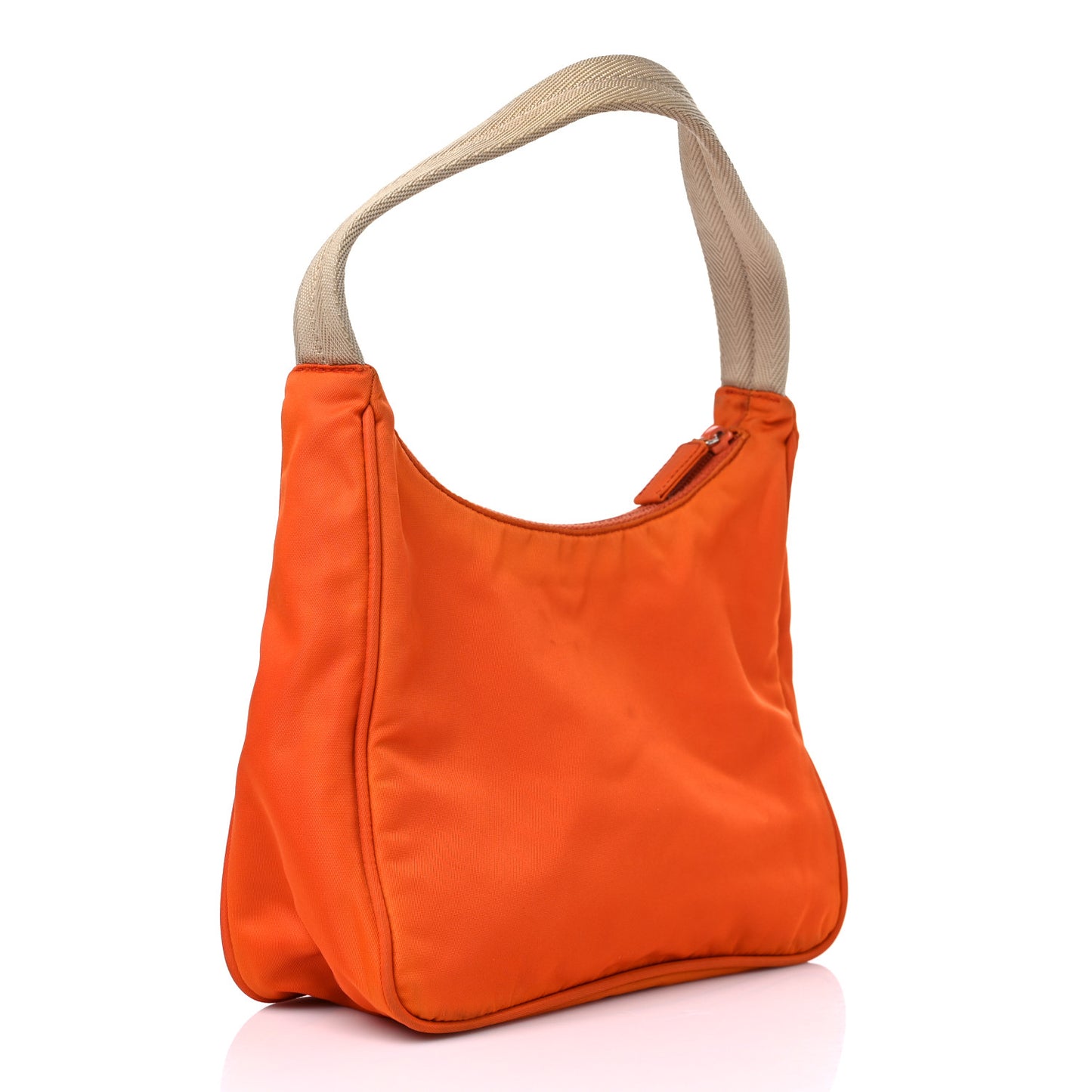 Tessuto Nylon Sport Shoulder Bag Orange
