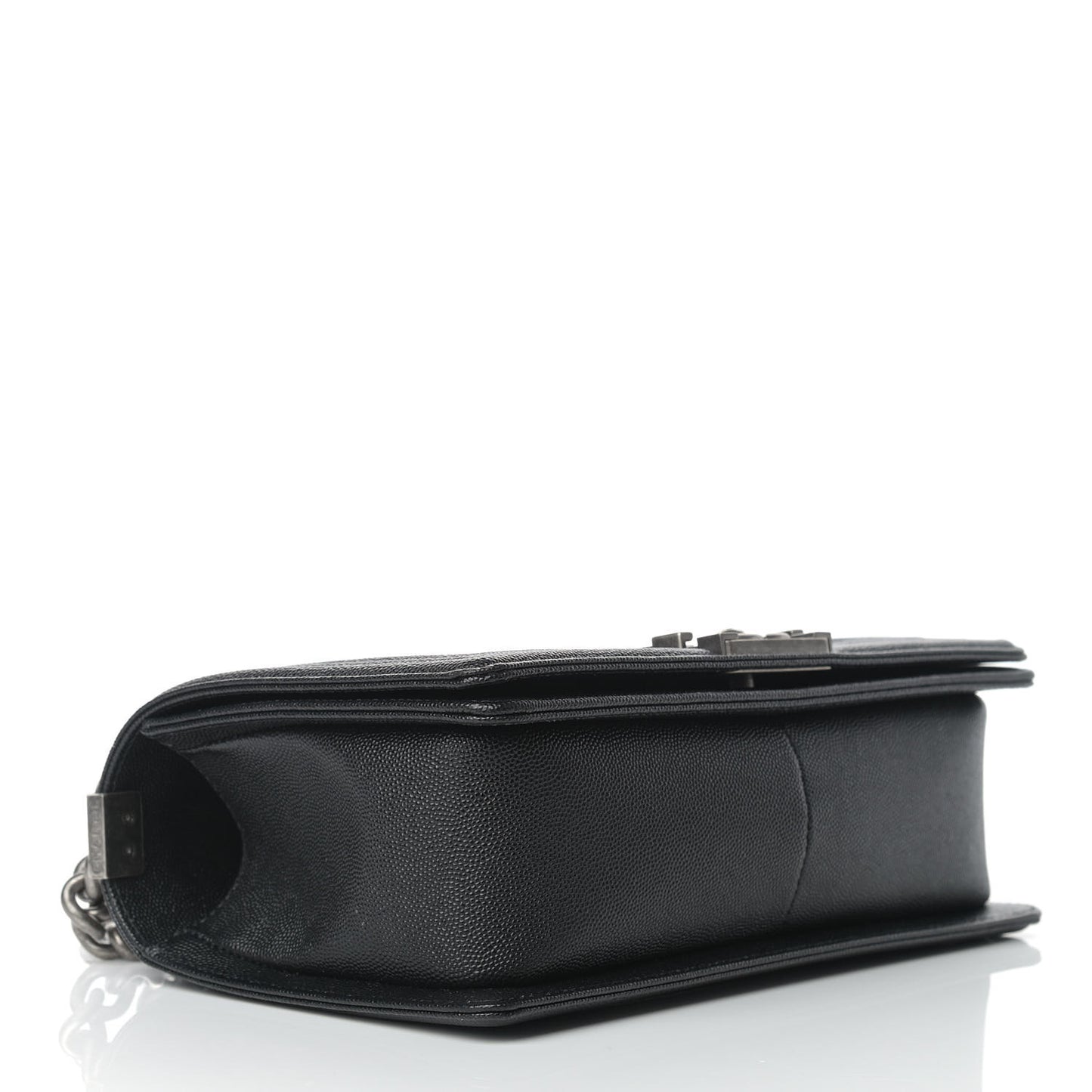 Caviar Quilted Medium Boy Flap Black