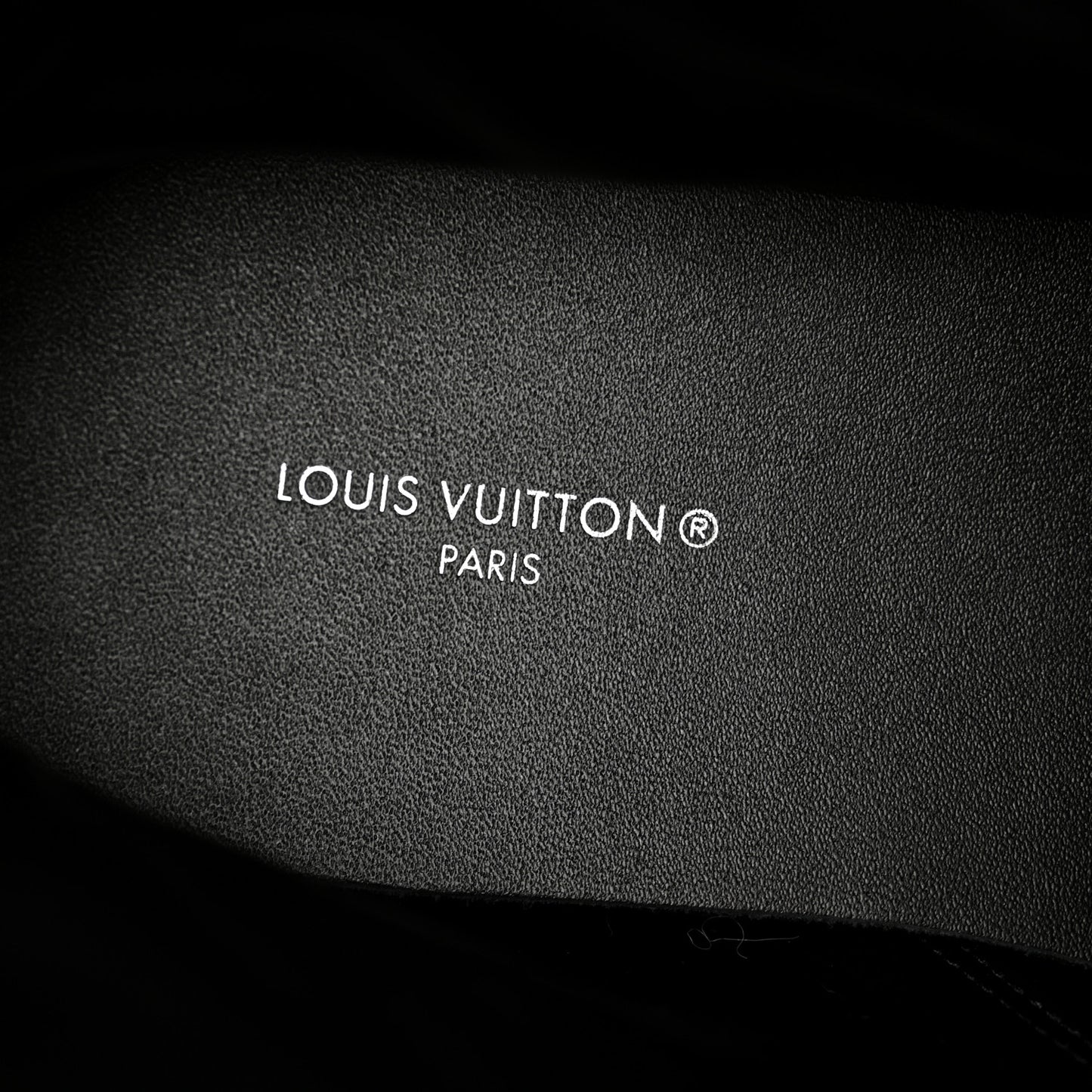 Calfskin Patent Monogram Ruby Flat Ranger Boots 39 Black