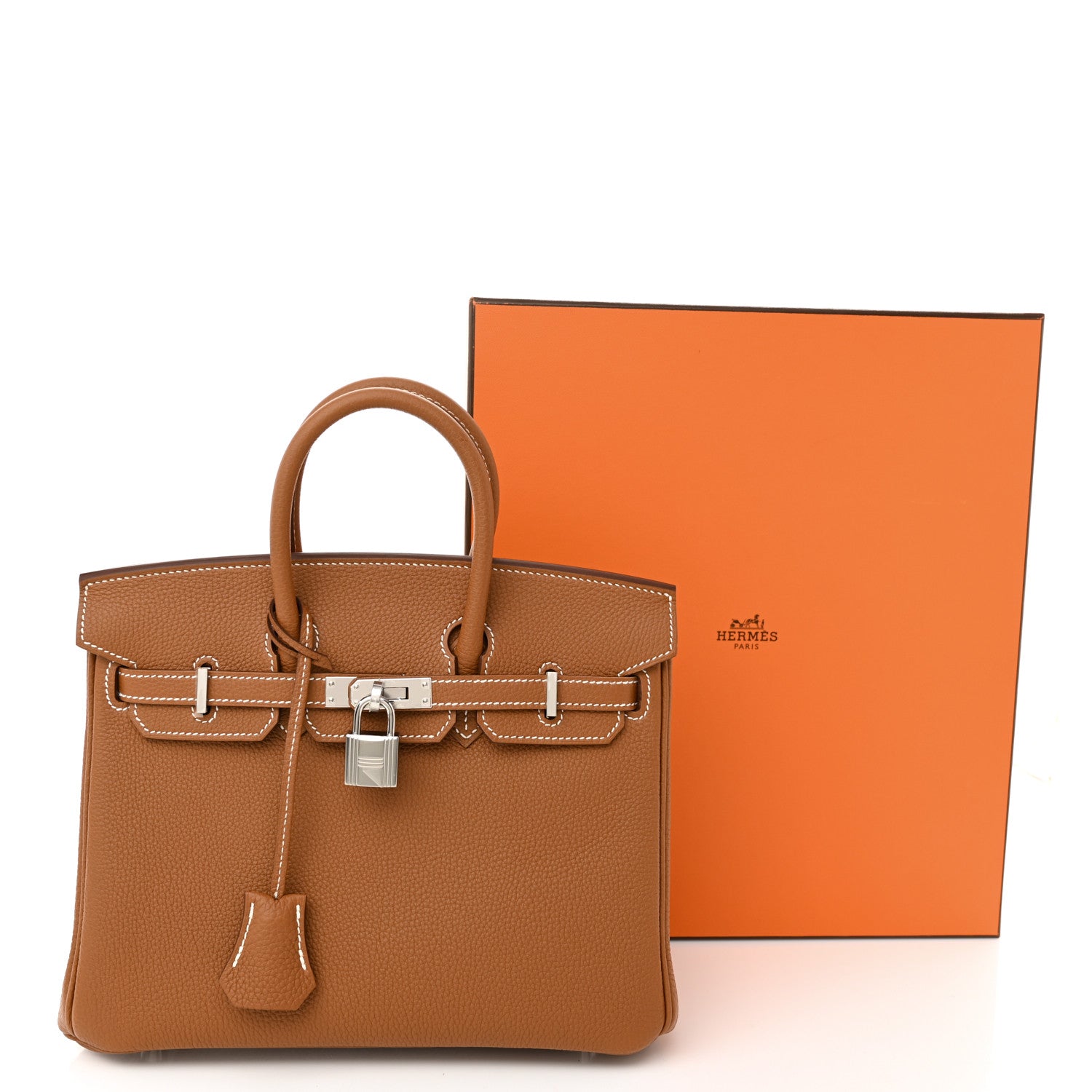 Hermes Togo Birkin 25 Gold 11 of 11
