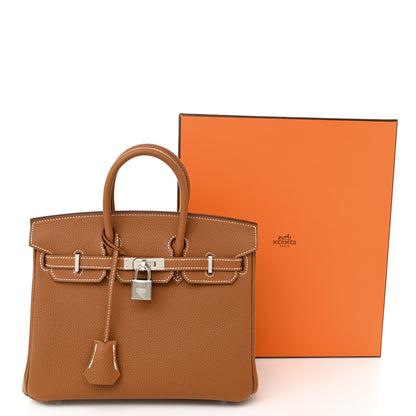 Hermes Togo Birkin 25 Gold 11 of 11