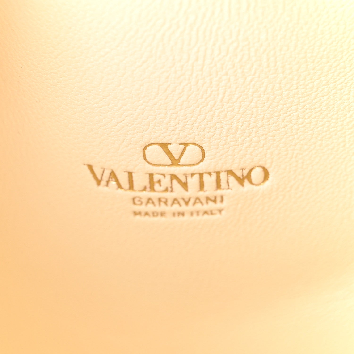 Valentino Garavani Nappa Mini VLogo Signature Bucket Bag Light Ivory 6 of 9