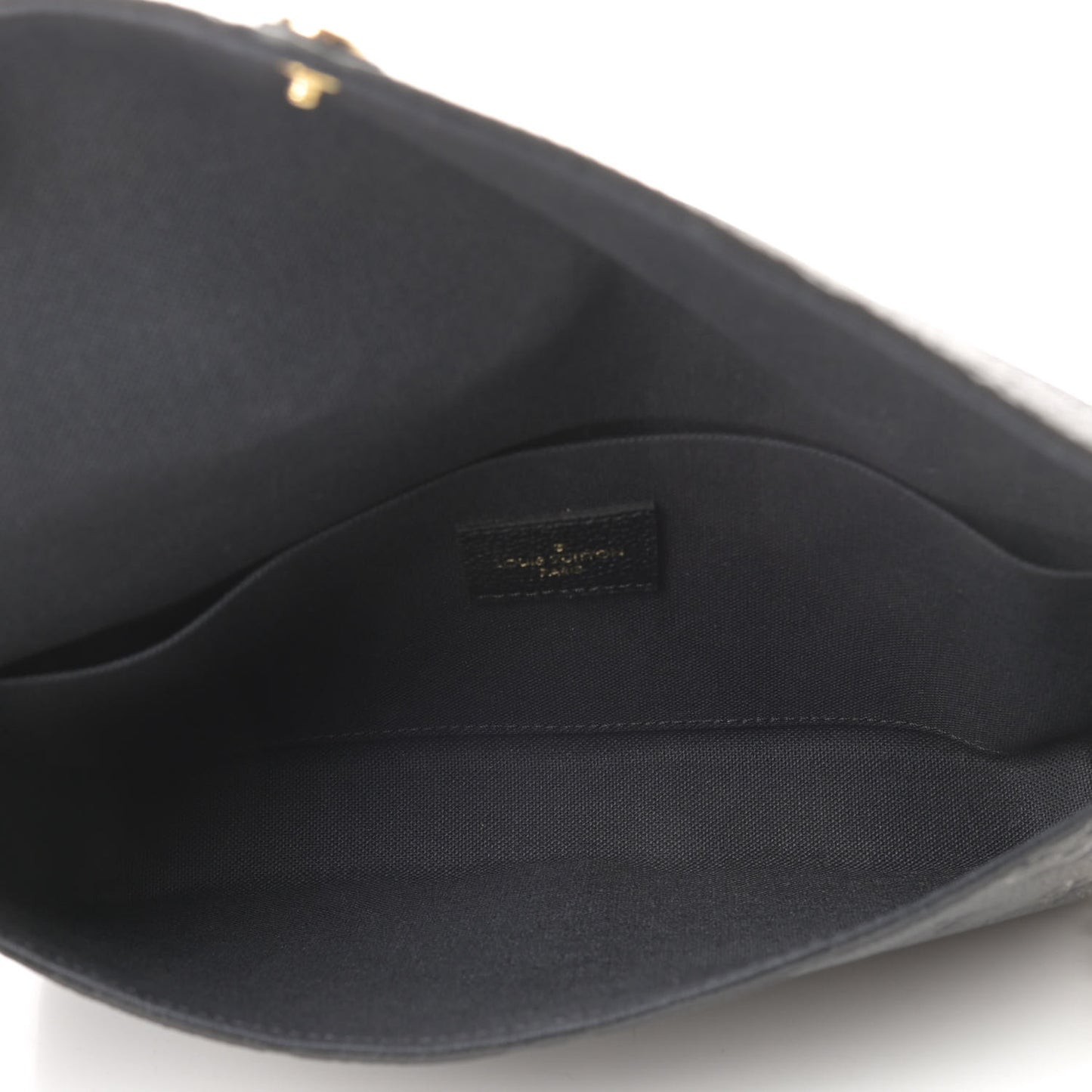 Empreinte Pochette Felicie Chain Wallet Black