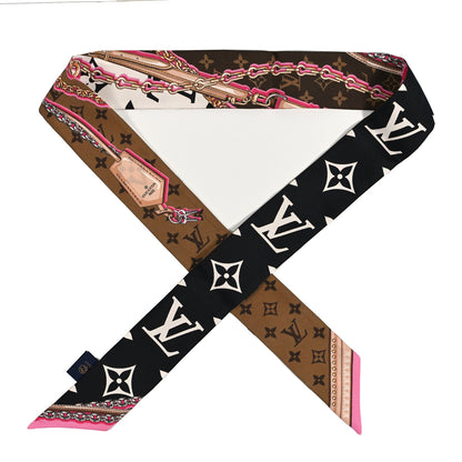 Louis Vuitton Silk Ultimate Monogram BB Bandeau Black 1 of 3