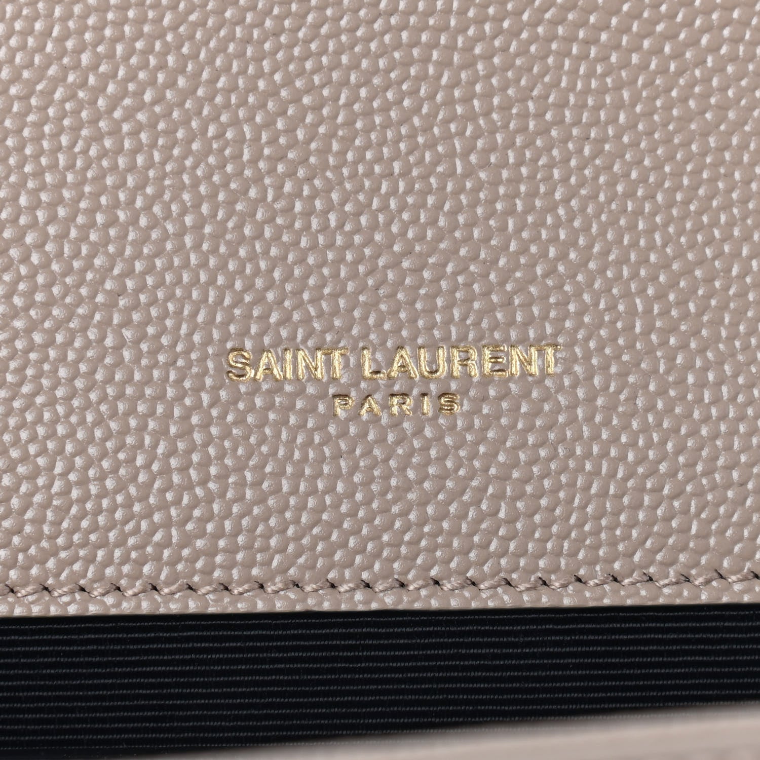 Saint Laurent Grain De Poudre Medium Monogram Kate Satchel Nude Powder 6 of 8