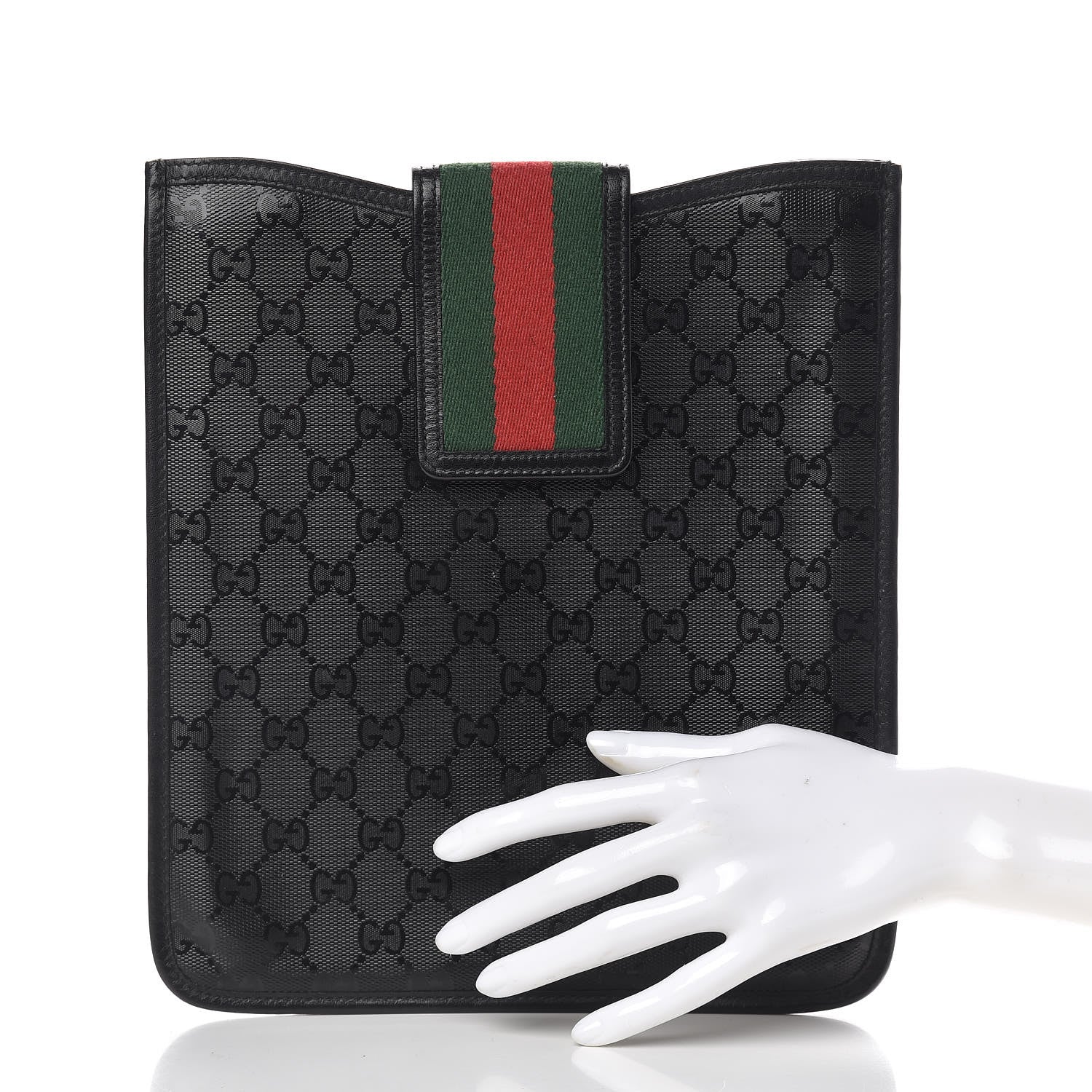 Gucci Imprime Monogram Web 500 iPad Case Black 2 of 7