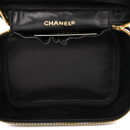 Chanel Caviar Vanity Cosmetic Case Black 5 of 11