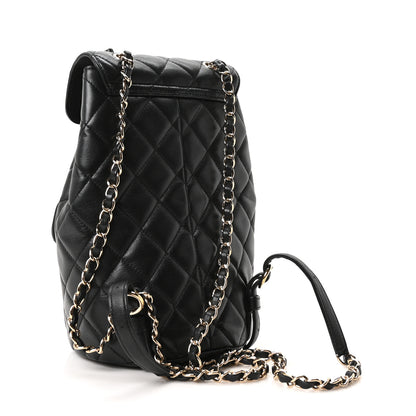 Chanel Caviar Quilted Pockets Backpack Black 3 of 10