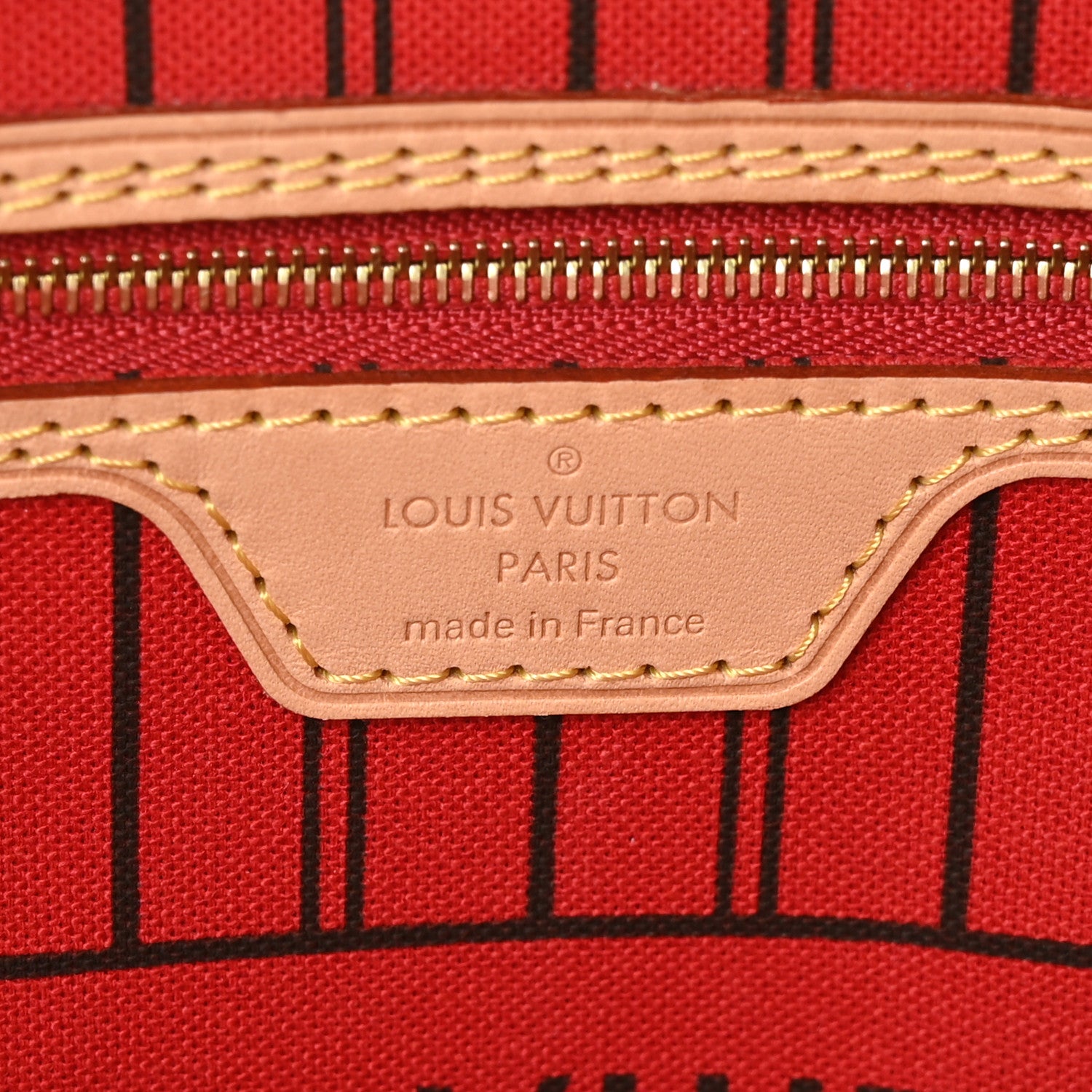 Louis Vuitton Monogram Neo Neverfull MM Cherry 6 of 9