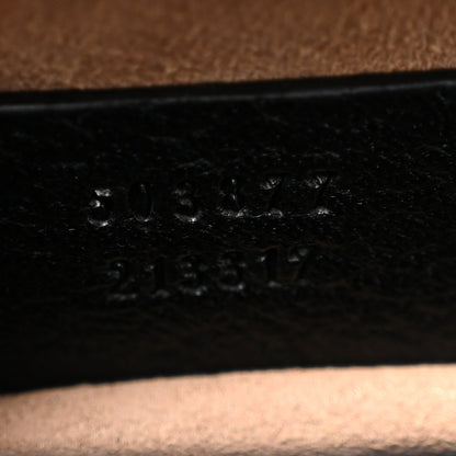Gucci Calfskin GG Web Small Ophidia Chain Shoulder Bag Black 7 of 12