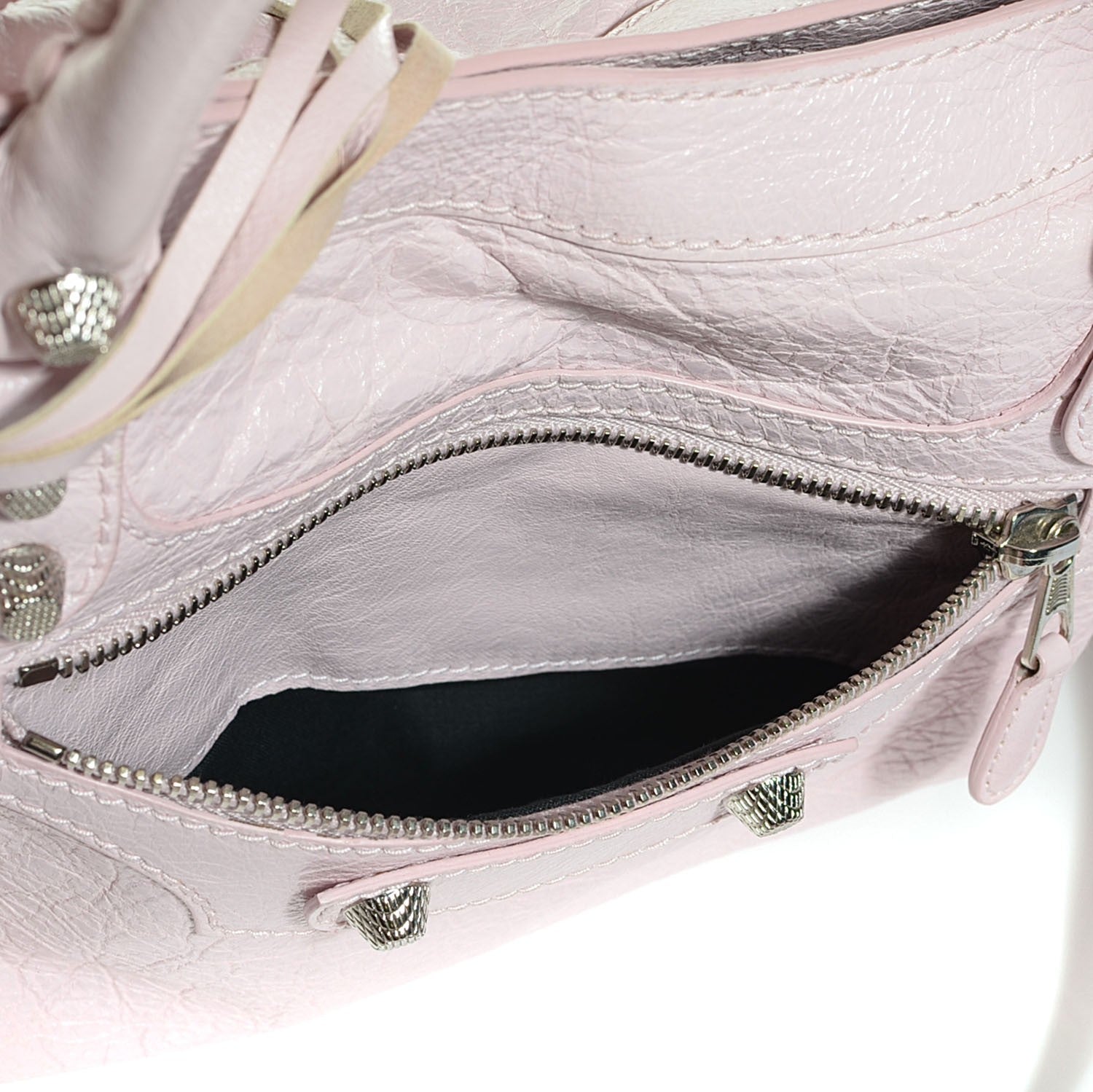 Balenciaga Agneau Giant 12 Silver Hardware City Rose Poudre Rose Petunia 11 of 11
