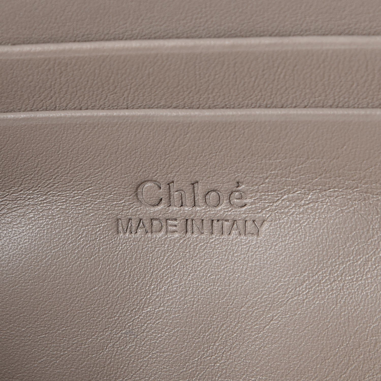 Chloe Suede Calfskin Mini Faye Shoulder Bag Motty Grey 6 of 7
