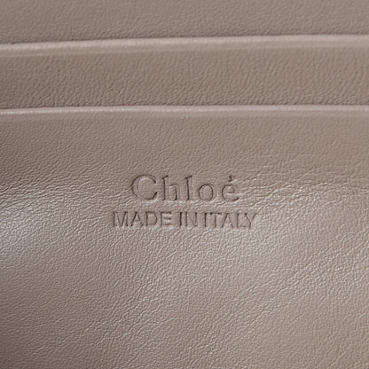 Chloe Suede Calfskin Mini Faye Shoulder Bag Motty Grey 6 of 7