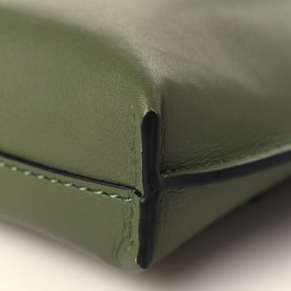 Loewe Calfskin Elephant Pouch Crossbody Bag Avocado 8 of 8