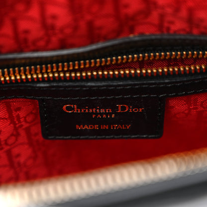 Christian Dior Lambskin Cannage Large Lady Dior Black 6 of 10