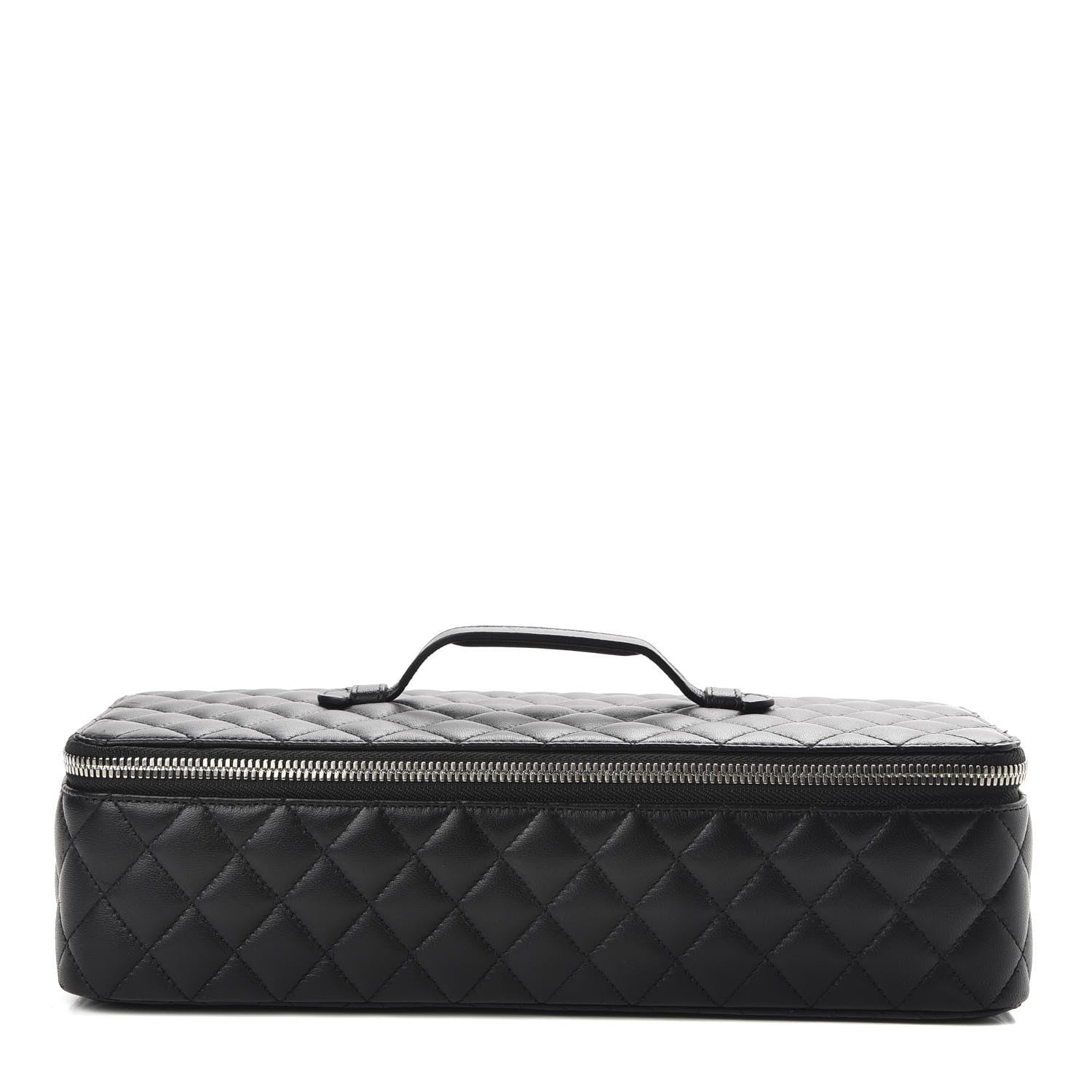 Chanel Lambskin Quilted Large Jewelry Case Black 1 of 11