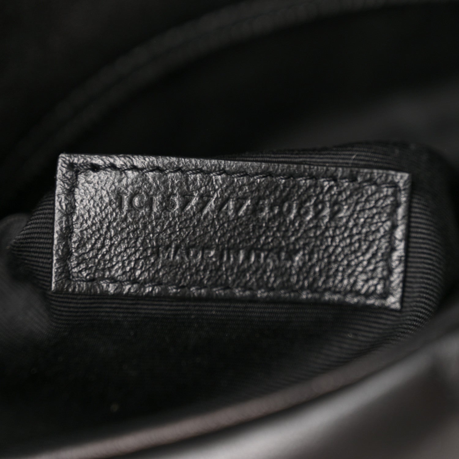 Saint Laurent Lambskin Quilted Monogram Monochrome Medium Loulou Puffer Chain Satchel Black 7 of 17