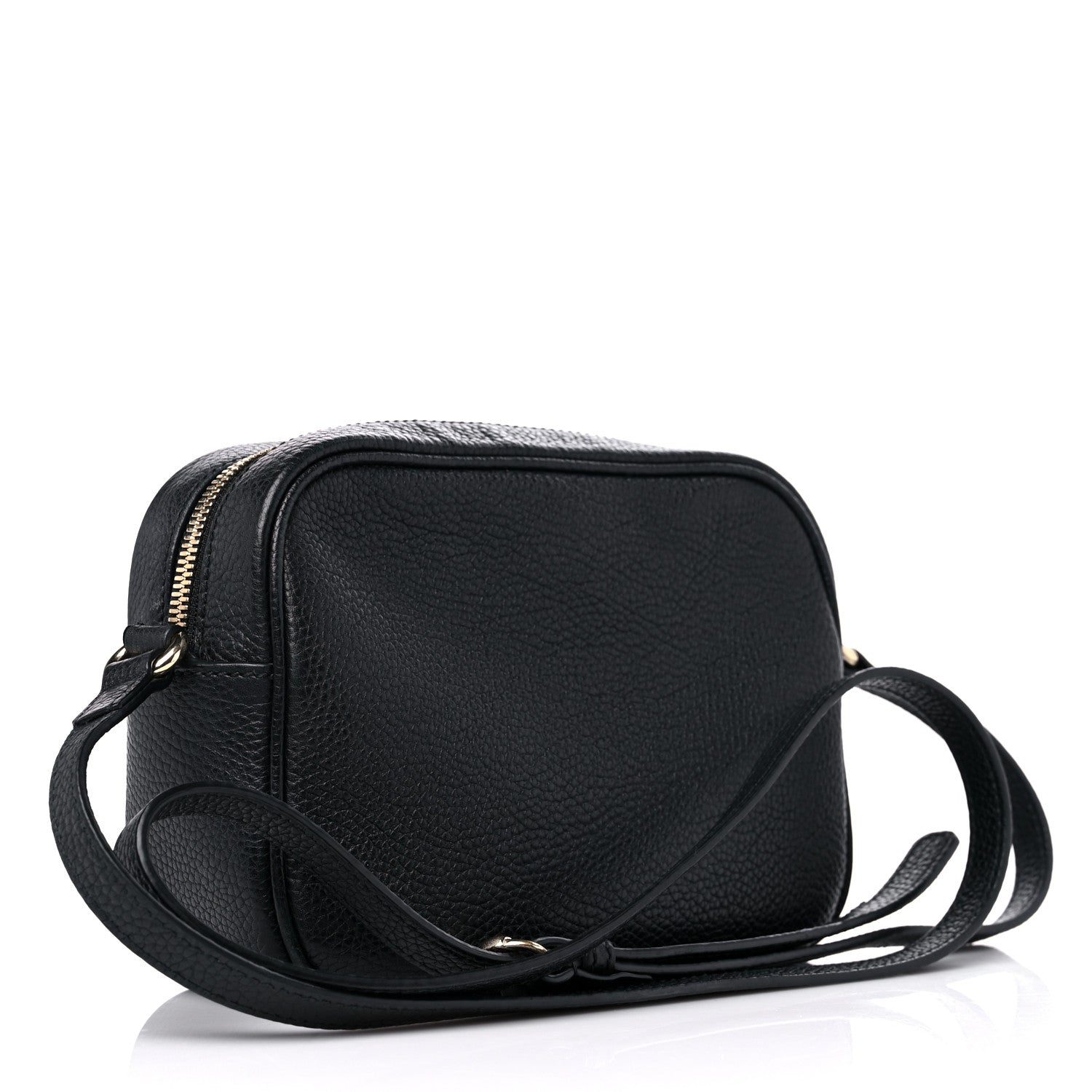 Gucci Pebbled Calfskin Small Soho Disco Bag Black 3 of 13
