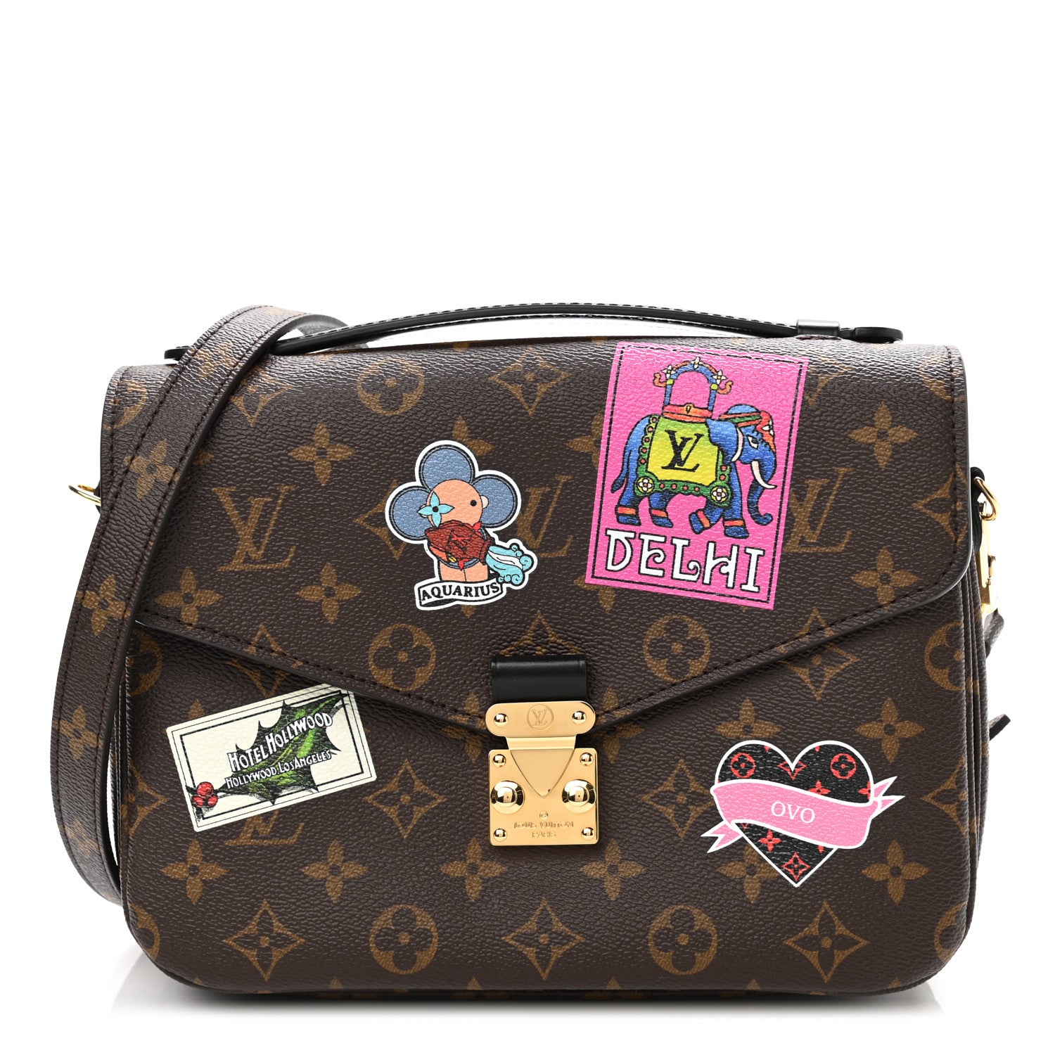 Louis Vuitton Monogram My World Tour Pochette Metis 1 of 8
