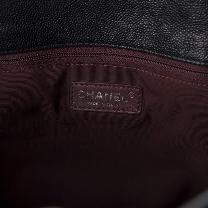 Chanel Caviar Quilted French Riviera Hobo Black 10 of 13