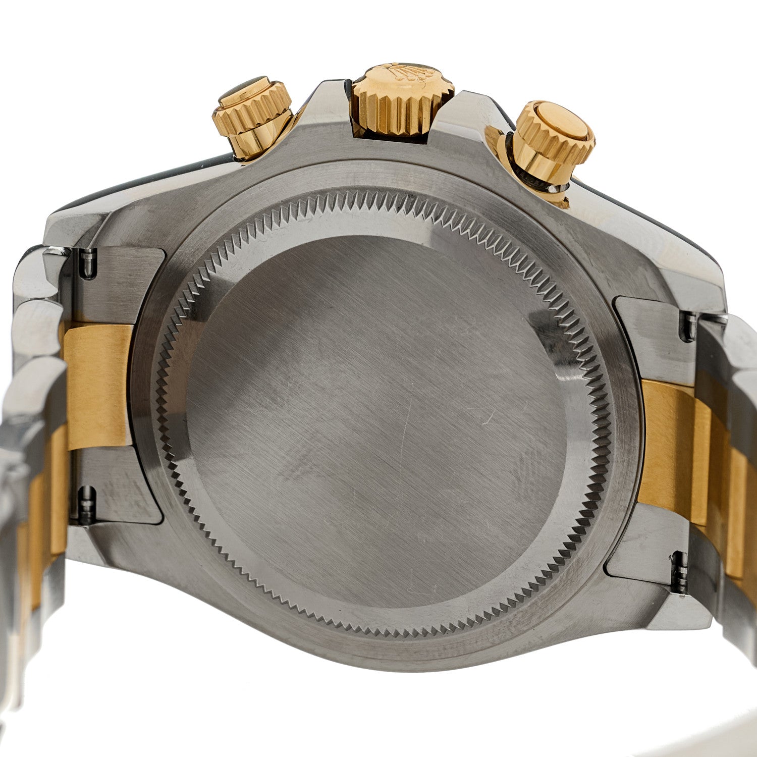 Rolex Stainless Steel 18K Yellow Gold 40mm Oyster Perpetual Cosmograph Daytona Watch White 126503 4 of 5