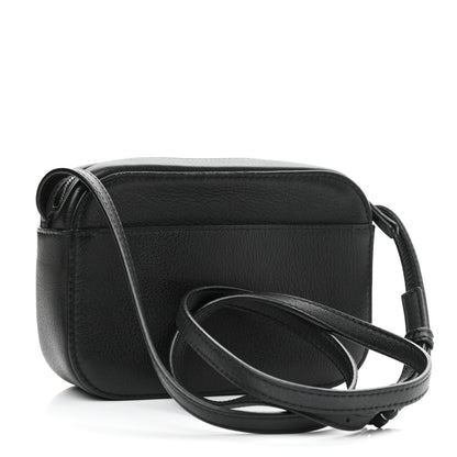 Balenciaga Calfskin Logo XS Everyday Camera Bag Black 3 of 10