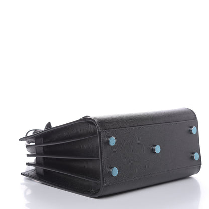 Saint Laurent Grained Calfskin Nano Sac De Jour Black 4 of 11