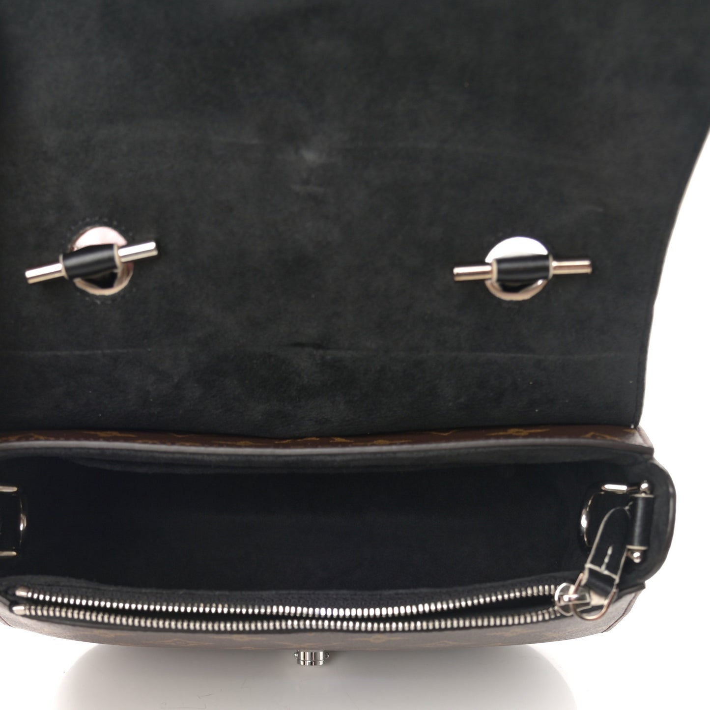 Calfskin Monogram Chain It Bag PM Black