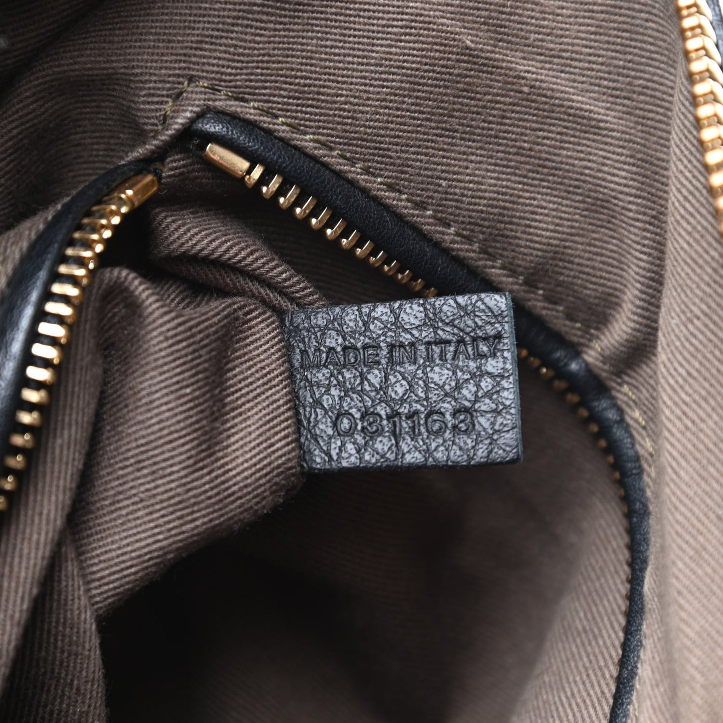 Calfskin Medium Marcie Satchel Black