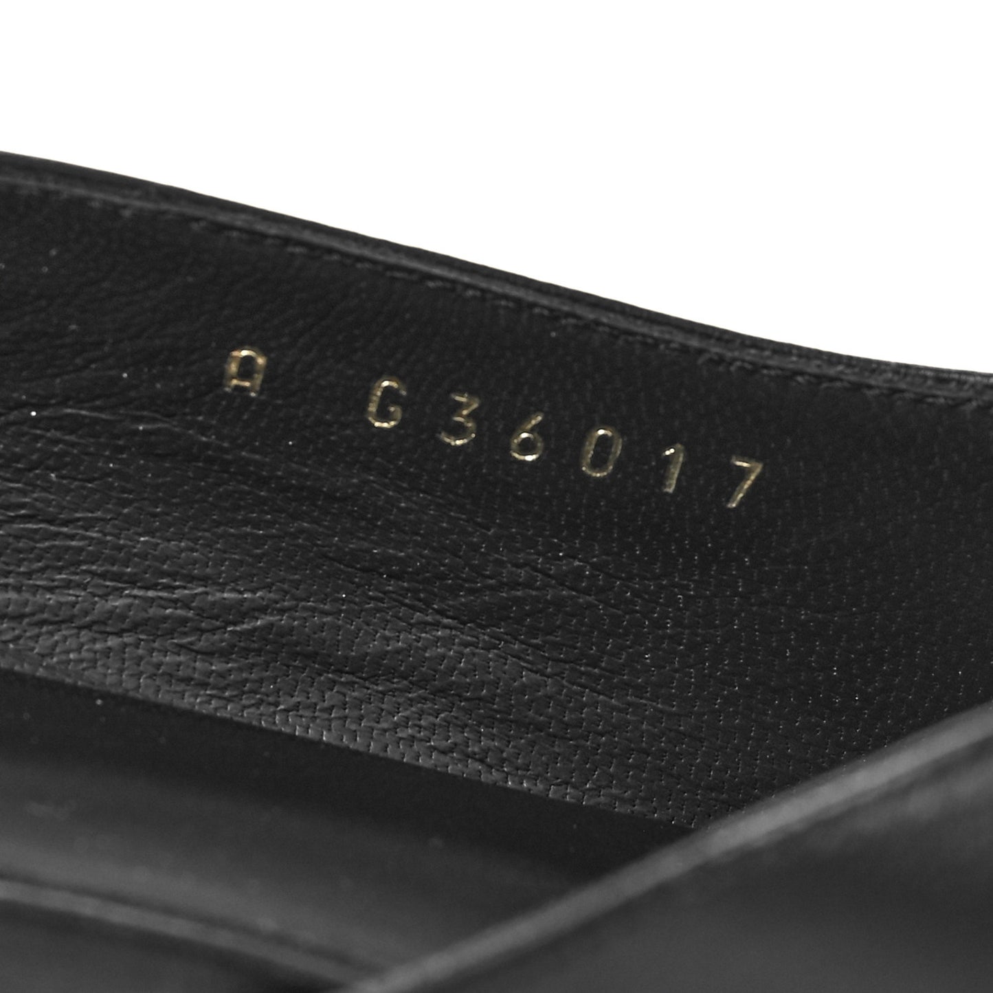 Lambskin Grosgrain Pearl Cap Toe CC Slingback Pumps 35.5 Black