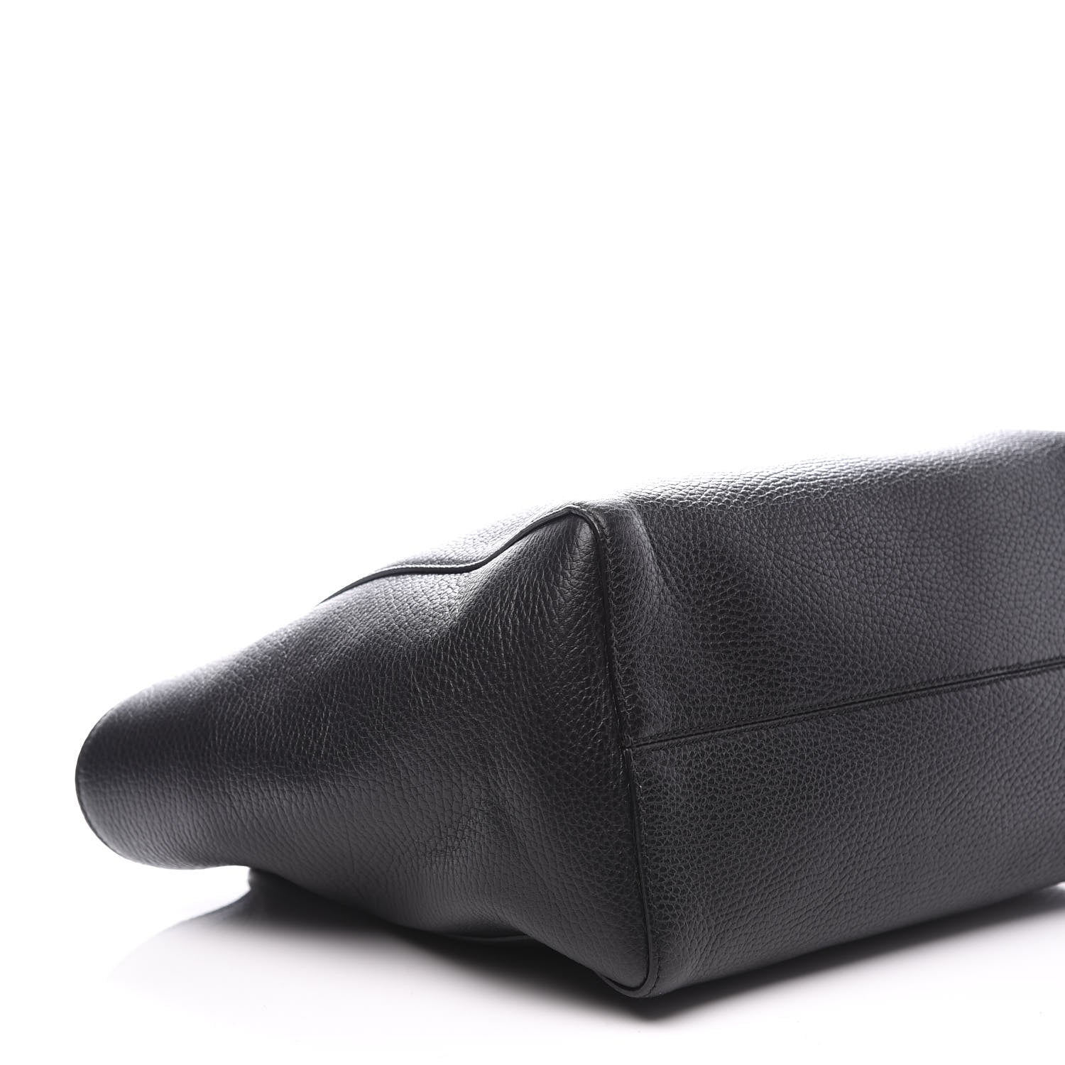 Gucci Pebbled Calfskin Small Swing Tote Black 8 of 10