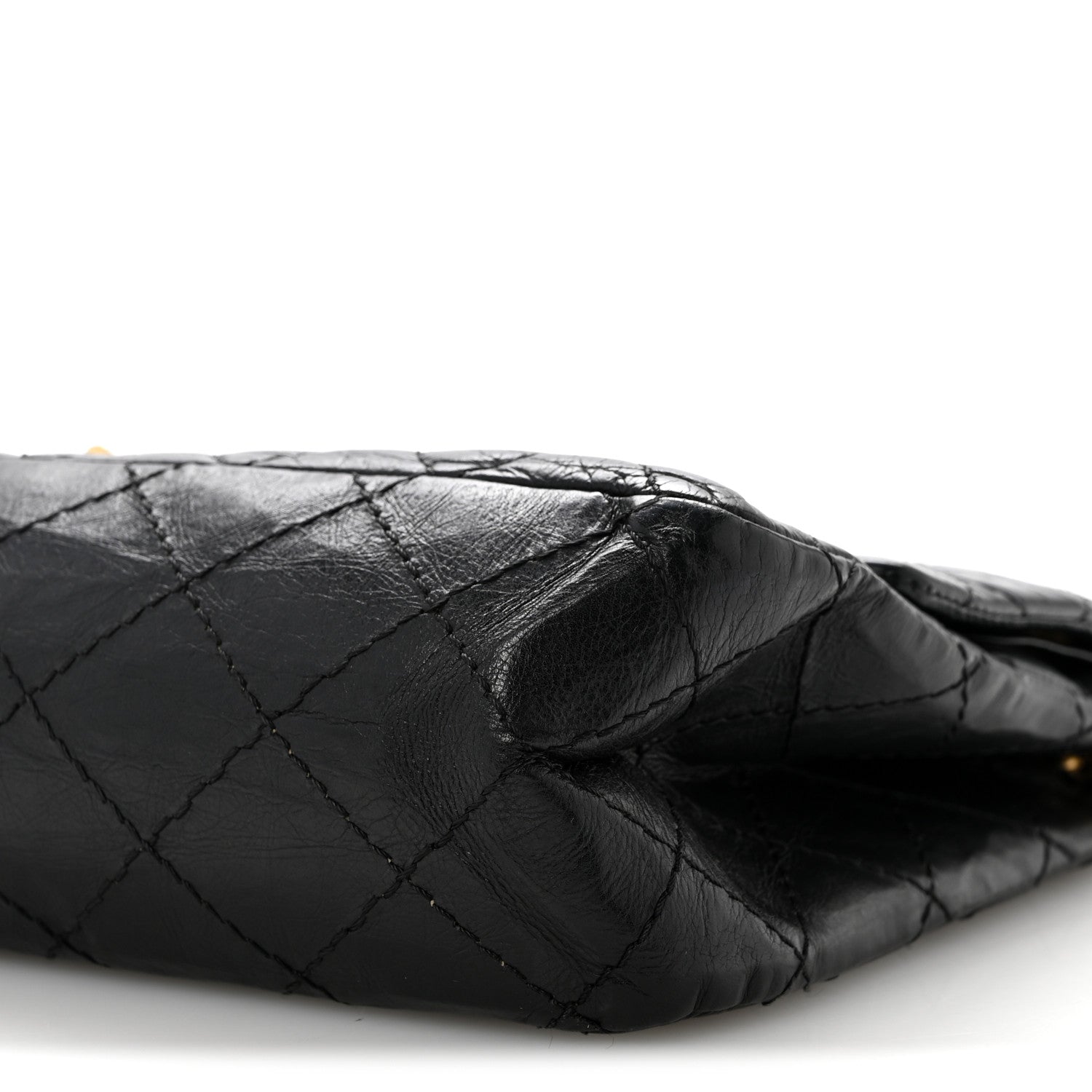 Chanel Aged Calfskin Quilted 2.55 Reissue 226 Flap Black 10 of 14