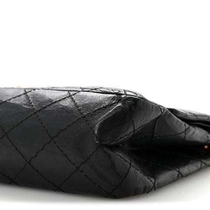 Chanel Aged Calfskin Quilted 2.55 Reissue 226 Flap Black 10 of 14