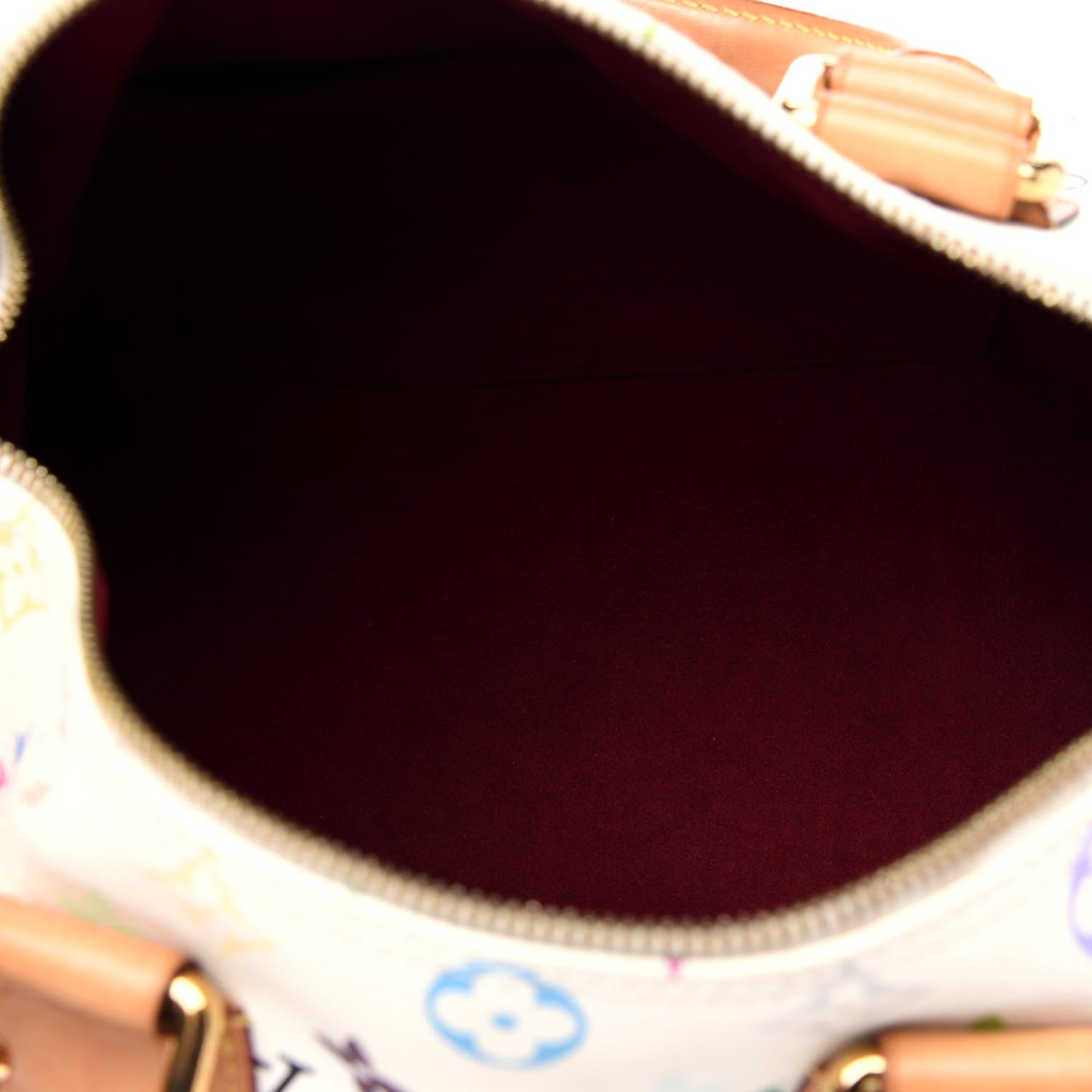 Louis Vuitton Monogram Multicolor Speedy 30 White 4 of 27