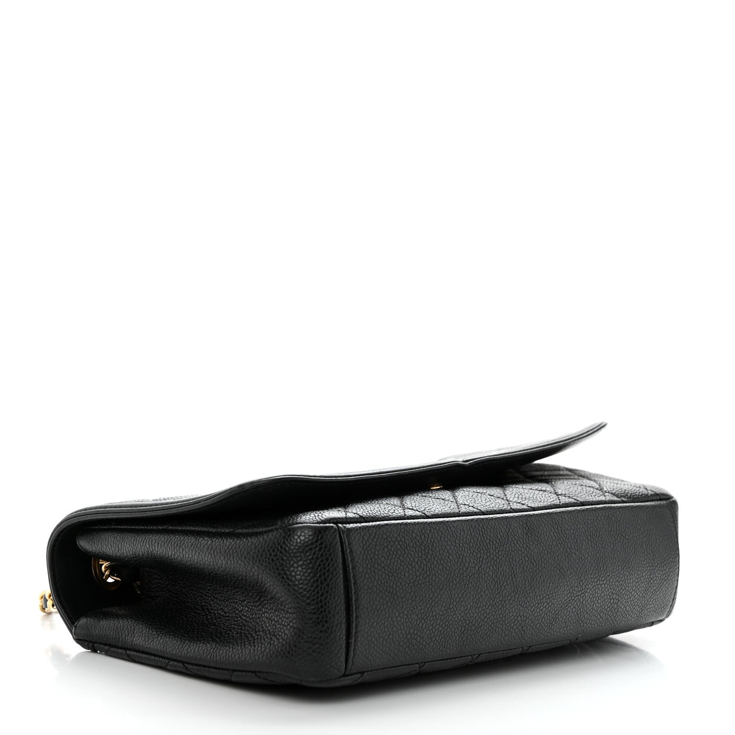 Chanel Caviar Quilted Medium CC Filigree Flap Black 4 of 10