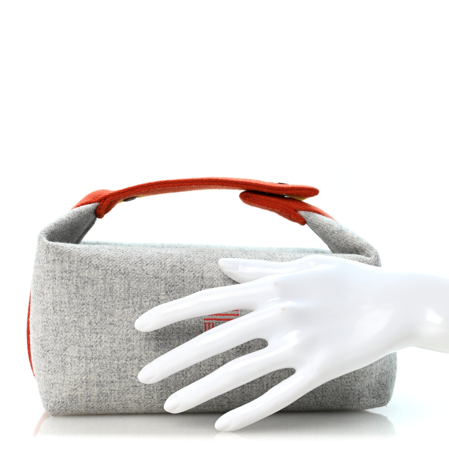 Canvas Small Bride-A-Brac Pouch Gris Flanelle