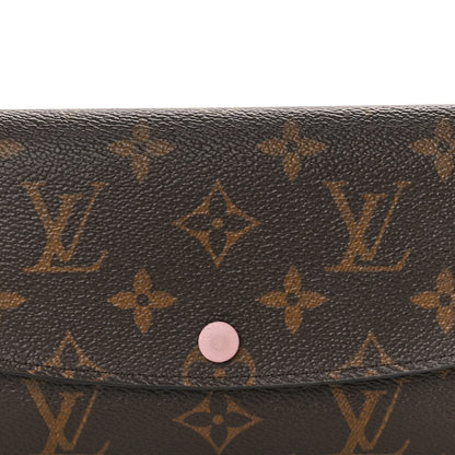 Louis Vuitton Monogram Emilie Wallet Rose Ballerine 7 of 7