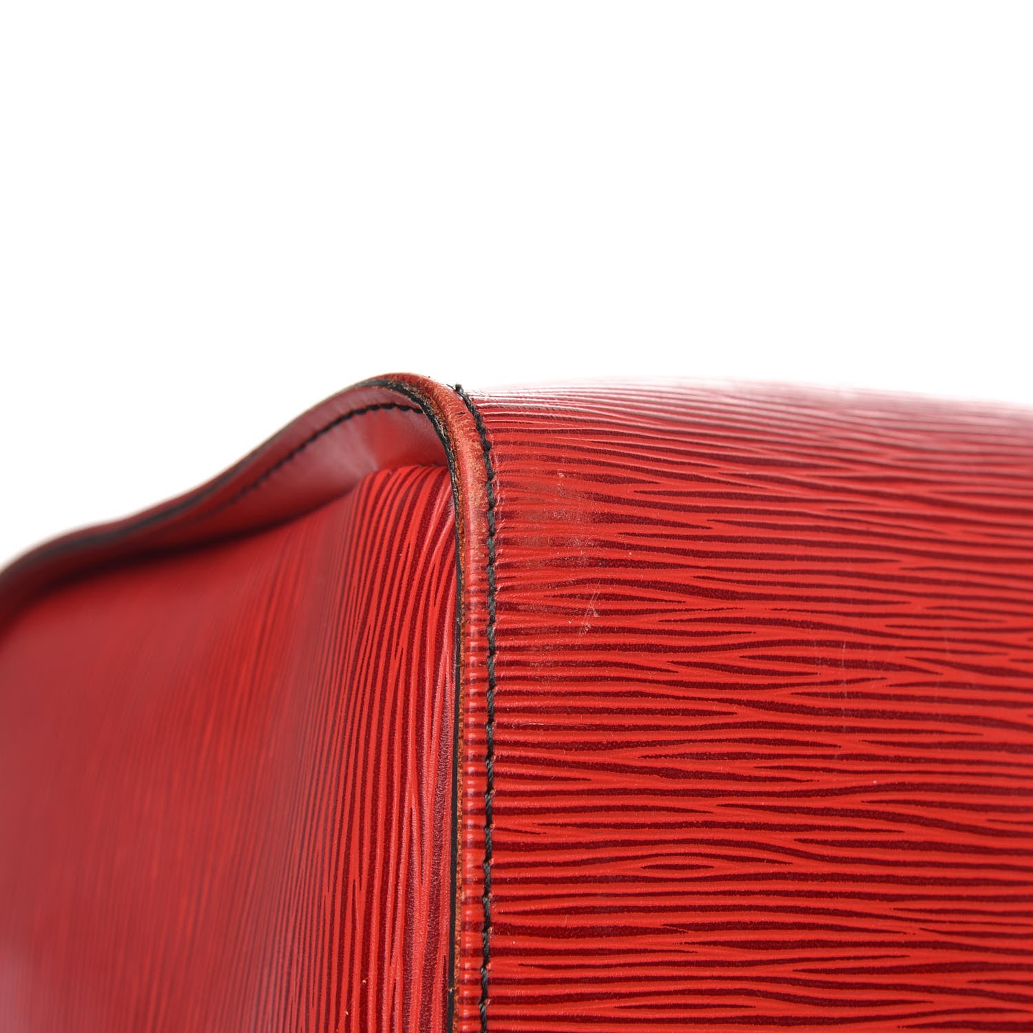 Louis Vuitton Epi Keepall 45 Castillan Red 9 of 14