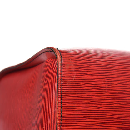Louis Vuitton Epi Keepall 45 Castillan Red 9 of 14