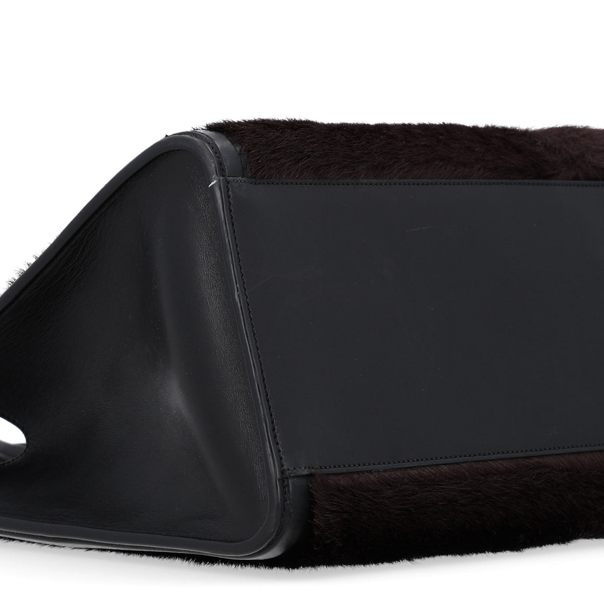 Phoebe Philo Calf Hair Small Kit Cabas Black 9 of 10