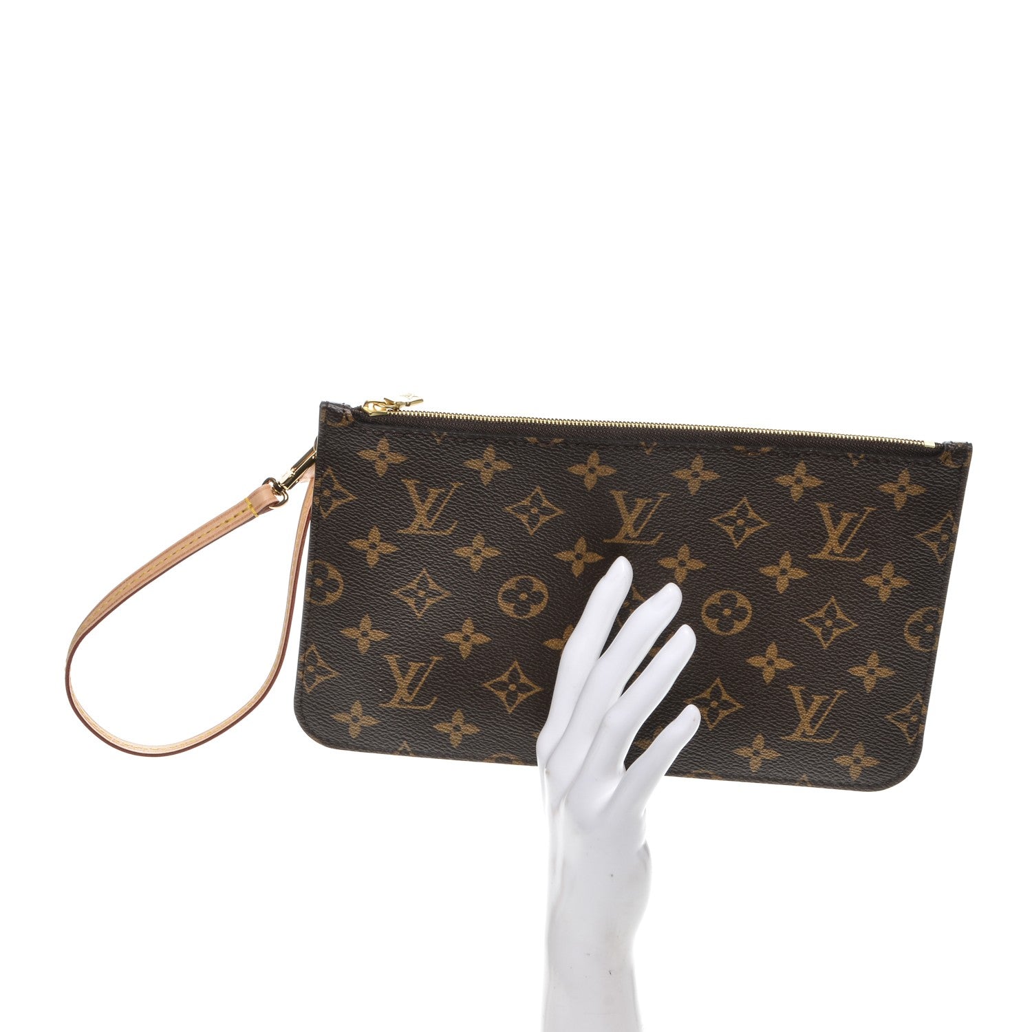 Louis Vuitton Monogram Neverfull MM GM Pochette 2 of 6